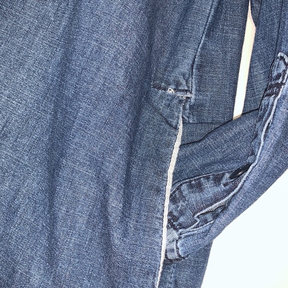 Madewell Button Down Jean Dress - Picture 5 of 5